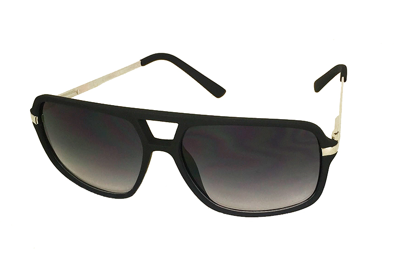Stylische schwarze Sonnenbrille für Männer und Frauen