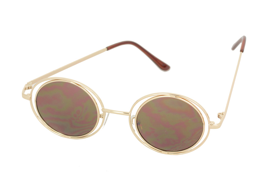 Runde, luxuriöse Lennon-Sonnenbrille