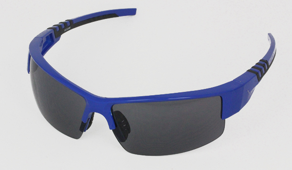Blaue Golf-Sonnenbrille