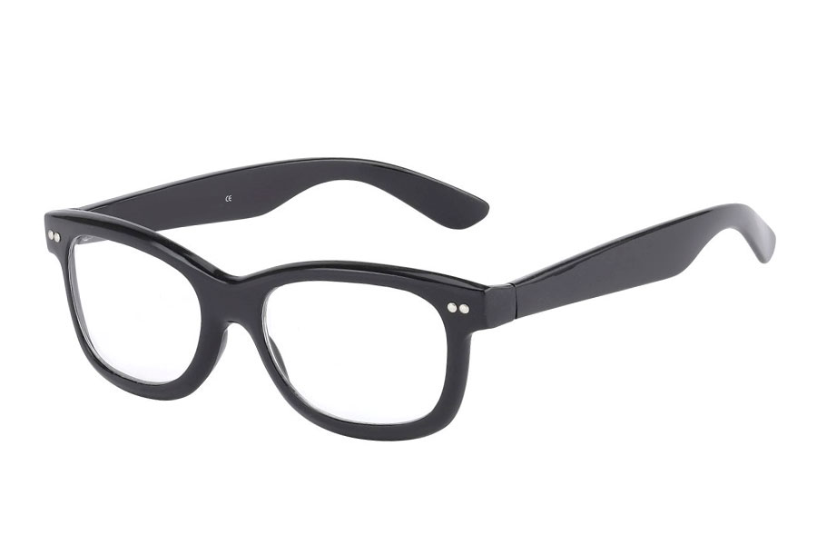 Brille mit Fensterglas (ohne Stärke)