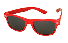 Rote Wayfarer-Sonnenbrille für Kinder