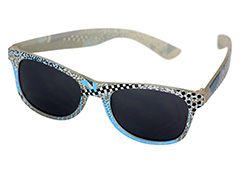 Wayfarer-Sonnenbrille, chices Design für Damen und Herren