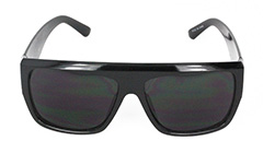 Schwarze, robuste Männersonnenbrille