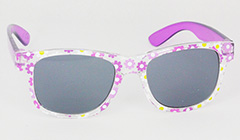 Kindersonnenbrille für Mädchen mit Blumenmuster