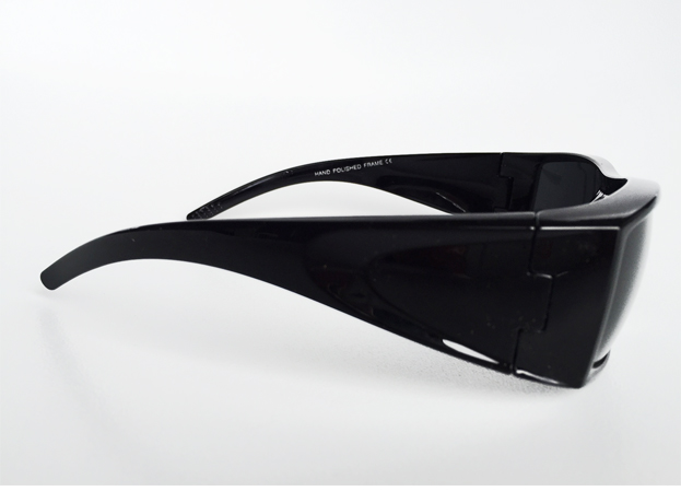 Schwarze Sonnenbrille für Männer - sunlooper.de - billede 3
