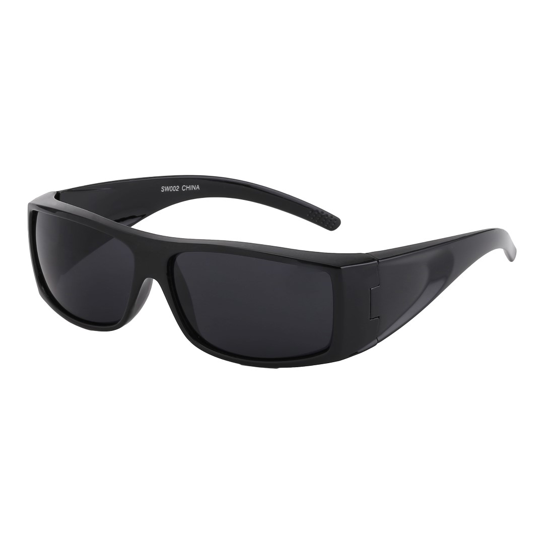 Schwarze Sonnenbrille für Männer
