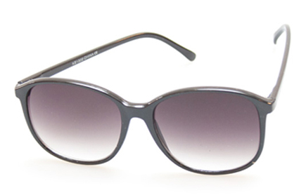 Schwarze Sonnenbrille, chices Design