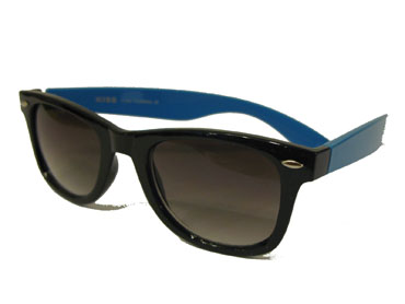 Schwarz-blaue Wayfarer