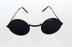 Schwarze Kinder-Sonnenbrille im Lennon-Design - Design nr. 3209