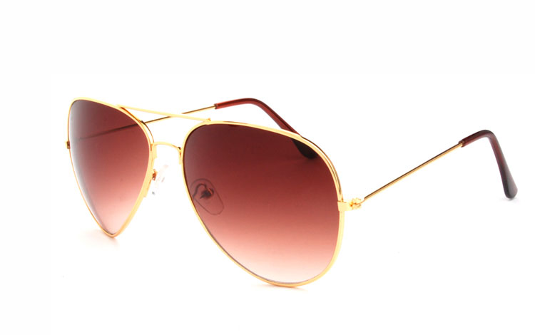 Goldene Pilotenbrille - Design nr. 479