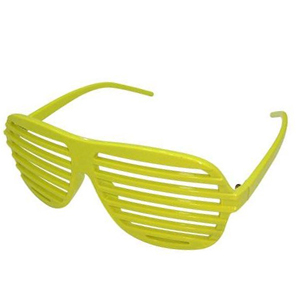  Gelbe Rolladenbrille – shutter shade. - Design nr. 777