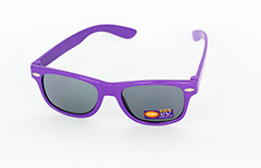 Kindersonnenbrille, lilaner Wayfarer-Look - Design nr. 1081