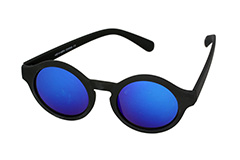 Matte, verspiegelte Sonnenbrille - Design nr. 1128