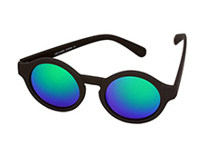 Moderne, matte Sonnenbrille, verspiegelt  - Design nr. 1142