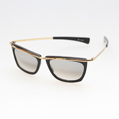 Günstige Sonnenbrille mit Gold und Spiegelglas - Design nr. 284