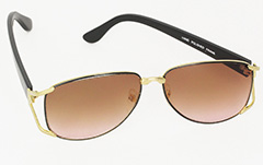 Metallene Damensonnenbrile, Vintage-Modell - Design nr. 3024