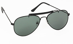 Schwarze Pilotensonnenbrille - Design nr. 3030
