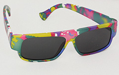 Kindersonnenbrille in frohen Farben - Design nr. 3035