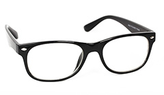 Schwarze Standartbrille (keine Korrektur) - Design nr. 3130