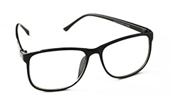 Schwarze Brille, chices, viereckiges Design - Design nr. 888