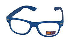 Blaue Wayfarer-Kinderbrille ohne Stärke - Design nr. 936